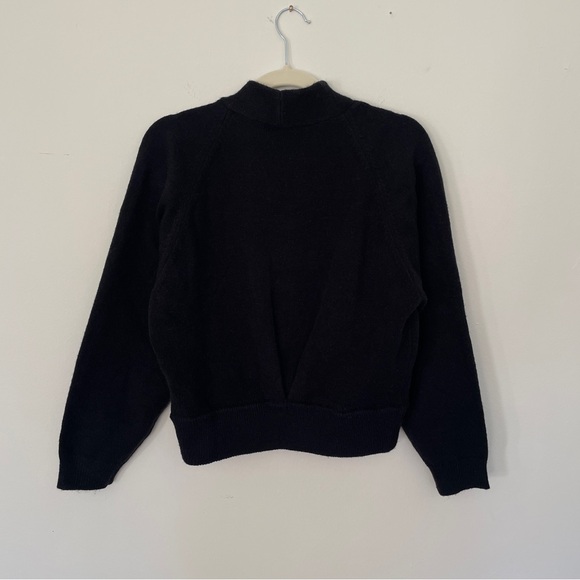 Commense Wool-Blend Heart Button Cardigan Brass Retro Valentines Romantic Love - Picture 4 of 14